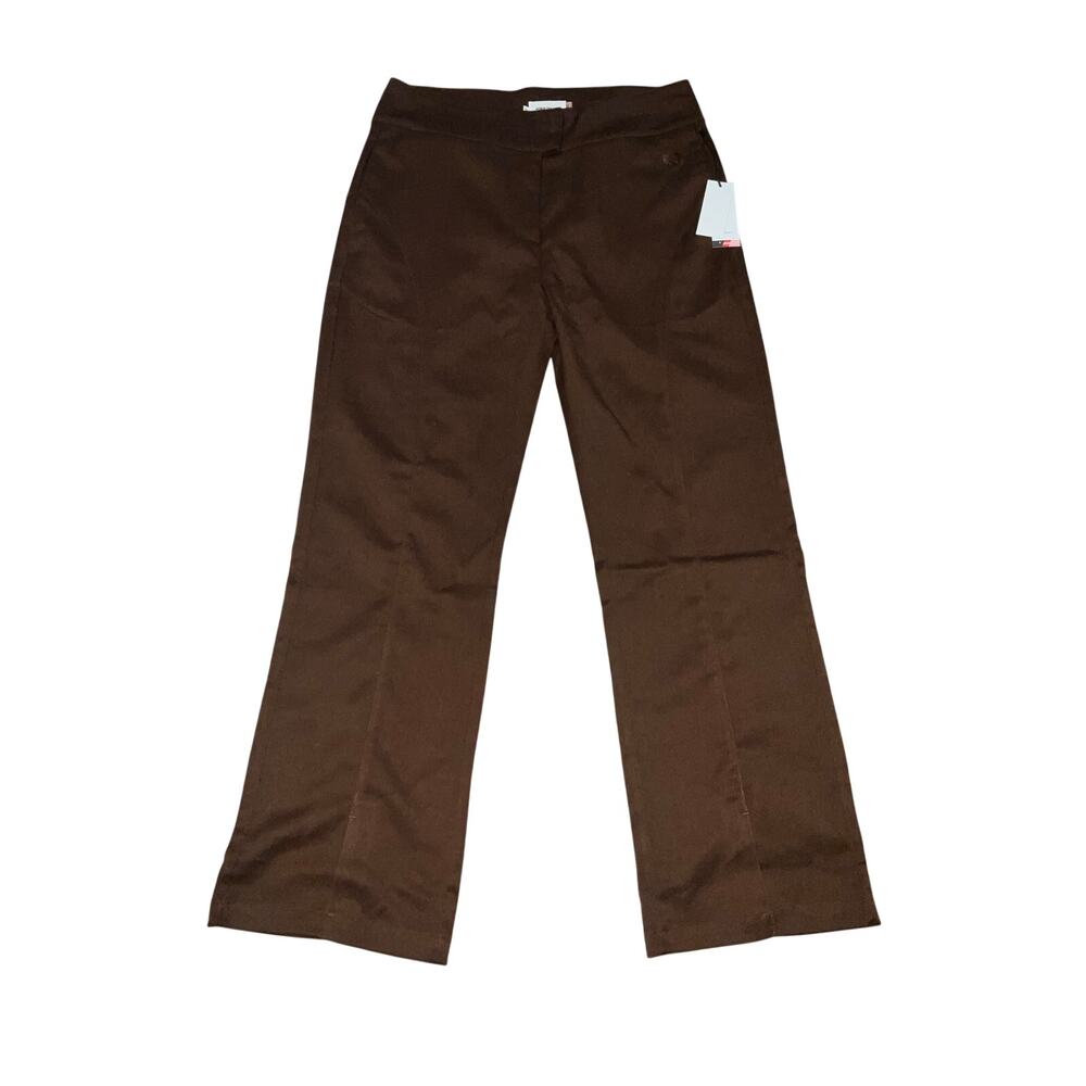 Honor The Gift Brown Wool Flare Leg Trousers Pants Size XL